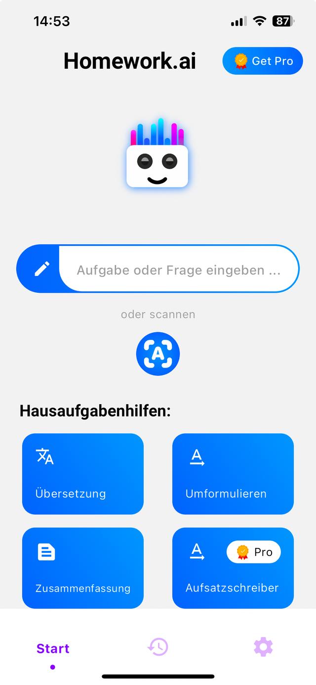 Homework.ai App
