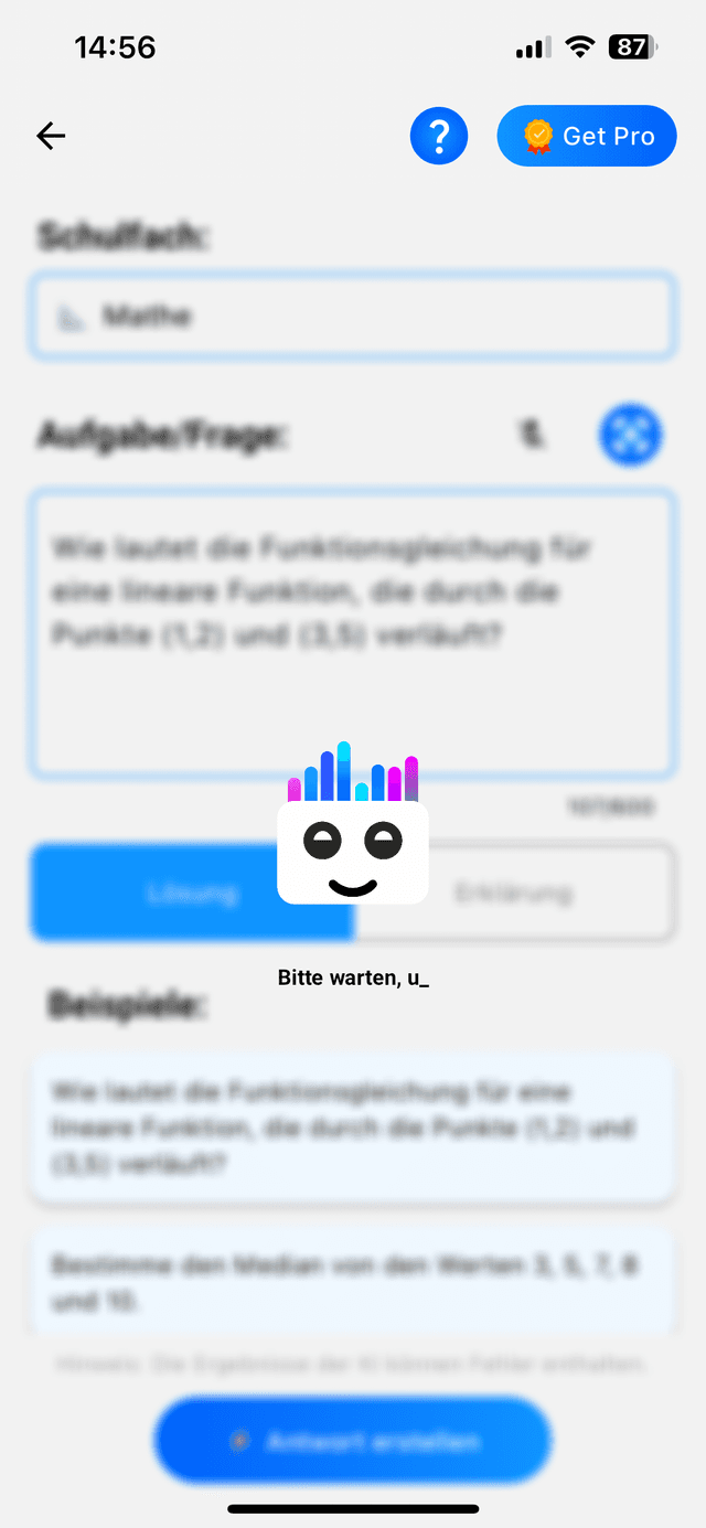 KI analysiert